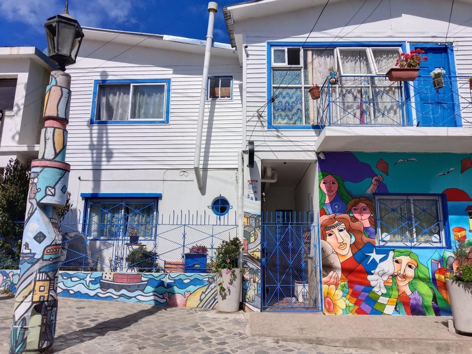 Hostal Destino Bellavista Valparaíso Exteriér fotografie